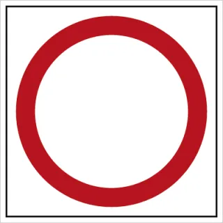 Znak zakaz ruchu w obu kierunkach (702)