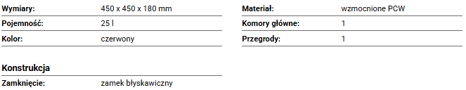 AXS 100 - Okrągły pokrowiec na wąż strażacki - 25 l axs100