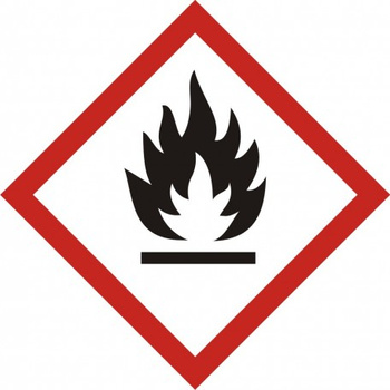 Znak Produkt łatwopalny (LF002)