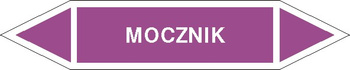 Tabliczka na rurociągi Mocznik znak na płycie PCV (R-KZ14)