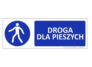 Znak Droga dla pieszych (T110)