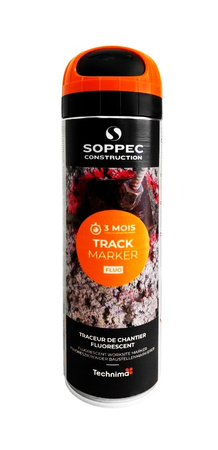 Farba geodezyjna 500 ml pomarańczowa fluo