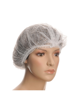 Czepek jednorazowy włókninowy CLIP 100szt.