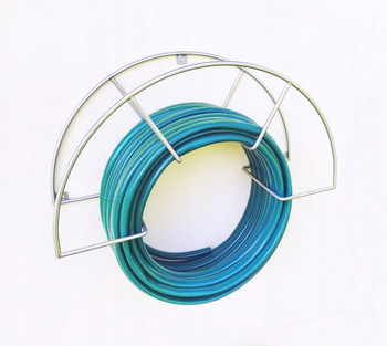 Wieszak zwijacz węża ogrodowego nierdzewny 70m