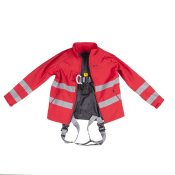 Kurtka softshell z szelkami bezpieczeństwa KB 041  PROTEKT