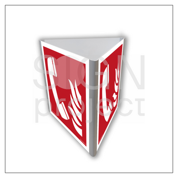 Znak BF806 Telefon bezpieczeństwa świecący (3D dościenny)