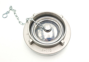 Pokrywa hydrantowa z łańcuszkiem 110 (aluminiowa) - BODTECH