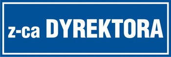Znak Z-ca dyrektora (PB052)