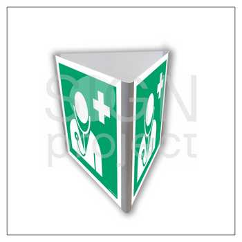Znak AE809 Lekarz (3D dościenny)