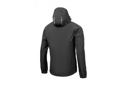 Kurtka softshell z kapturem czarna Högert DITTER