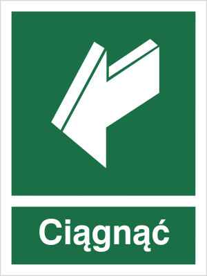 Znak ciągnąć (818-01)