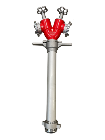 Stojak hydrantowy DN100 2x75 B/BB 2 1/2"