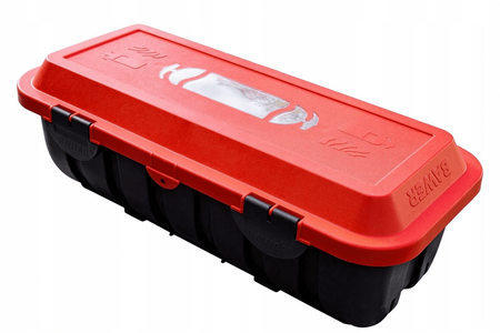 Pojemnik / Skrzynka plastikowa z okienkiem na gaśnice ADR 4-6kg
