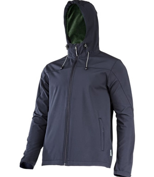 Kurtka softshell z kapturem czarna Lahti Pro L40933