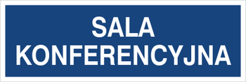 Znak sala konferencyjna na Folii Samoprzylepnej (801-89)