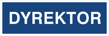 Znak dyrektor na Folii Samoprzylepnej (801-24)