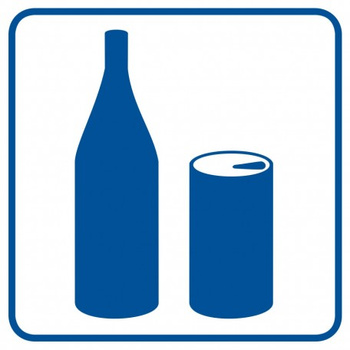 Znak zimne napoje na Folii Samoprzylepnej (RA076)