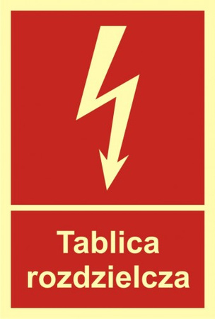 Znak Tablica rozdzielcza na Płycie Świecącej (BC009)