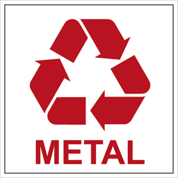 Znak metal na Folii Samoprzylepnej (857-32)