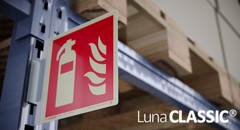 Znak Gaśnica uchylny semaforowy (F001)