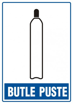 Znak Butle puste (PA002)