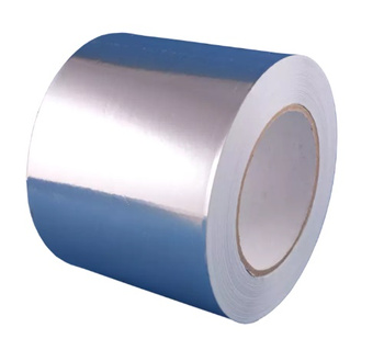 Taśma aluminiowa samoprzylepna 75mm/45m  (temp.-30° do 120°C)