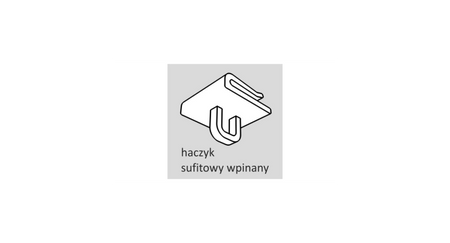 Uchwyt do sufitów podwieszanych (2szt) (USP)