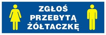 Znak Zgłoś przebytą żółtaczkę (PA029)