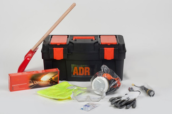 Walizka skrzynka ADR podstawowa z wyposażeniem TIR BUS