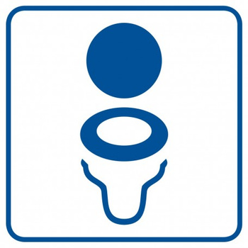 Znak Toaleta (RA014)