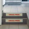 Znak ewakuacyjny - Uwaga próg (AC207)