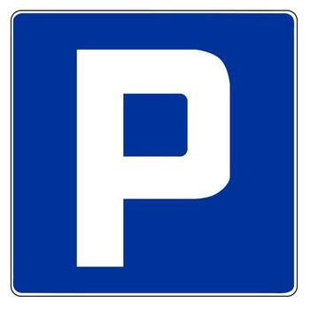 Znak informacyjny METALOWY Parking (D18)
