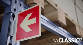 Znak Kierunek do sprzętu PPOŻ uchylny semaforowy (F200)