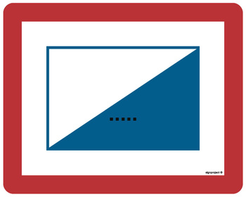 Znak Przeciwpożarowy zbiornik wodny (BC146) Signproject