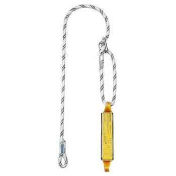 Amortyzator bezpieczeństwa z liną regulowaną (bez zatrzaśnika) CE202R F0 ABWL A - ASSECURO