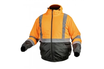 Kurtka ostrzegawcza ocieplana pomarańczowa OKER