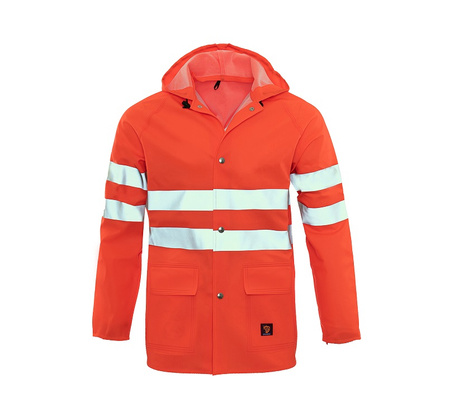 Kurtka Przeciwdeszczowa Fluo Orange PROBALTIC