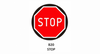 Slajd do projektora LED STOP! (B20) (lightSINGS)
