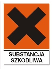 Znak substancja szkodliwa na Folii Samoprzylepnej (700-02)