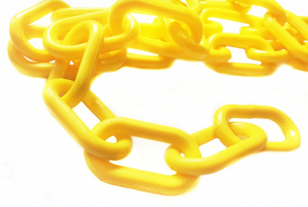 Plastikowy łańcuch 6mm (Różne kolory) 25 m