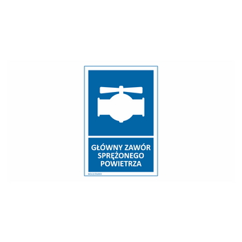 Oznaczenie Główny zawór sprężonego powietrza (Z003)