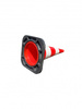 Pachołek drogowy odblaskowy 75 cm PE/PVC/REC certyfikat BASt