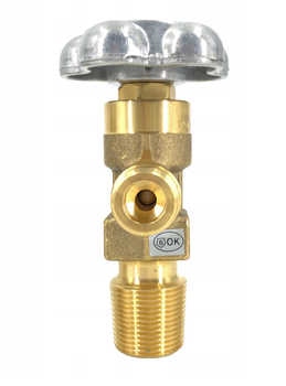 Zawór do butli dwutlenek węgla W21,8x1/14