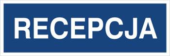 Znak recepcja na Folii Samoprzylepnej (801-88)
