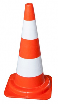 Pachołek drogowy elastyczny PCV 54 cm