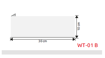 Wysięgnik do znaków płaski z tworzywa (100x300) (WT-01B)