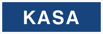 Znak kasa na Folii Samoprzylepnej (801-28)