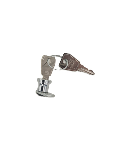 Zamek kompletny z dwoma kluczykami ELEKTROMET