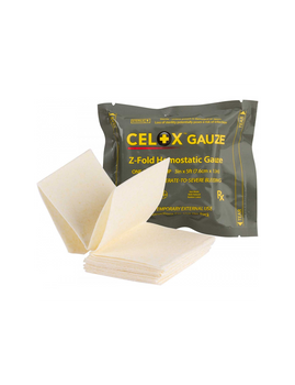 Opatrunek hemostatyczny (gaza Z-Fold) CELOX - BOXMET MEDICAL