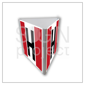 Znak BB813 Hydrant zewnętrzny (3D dościenny)